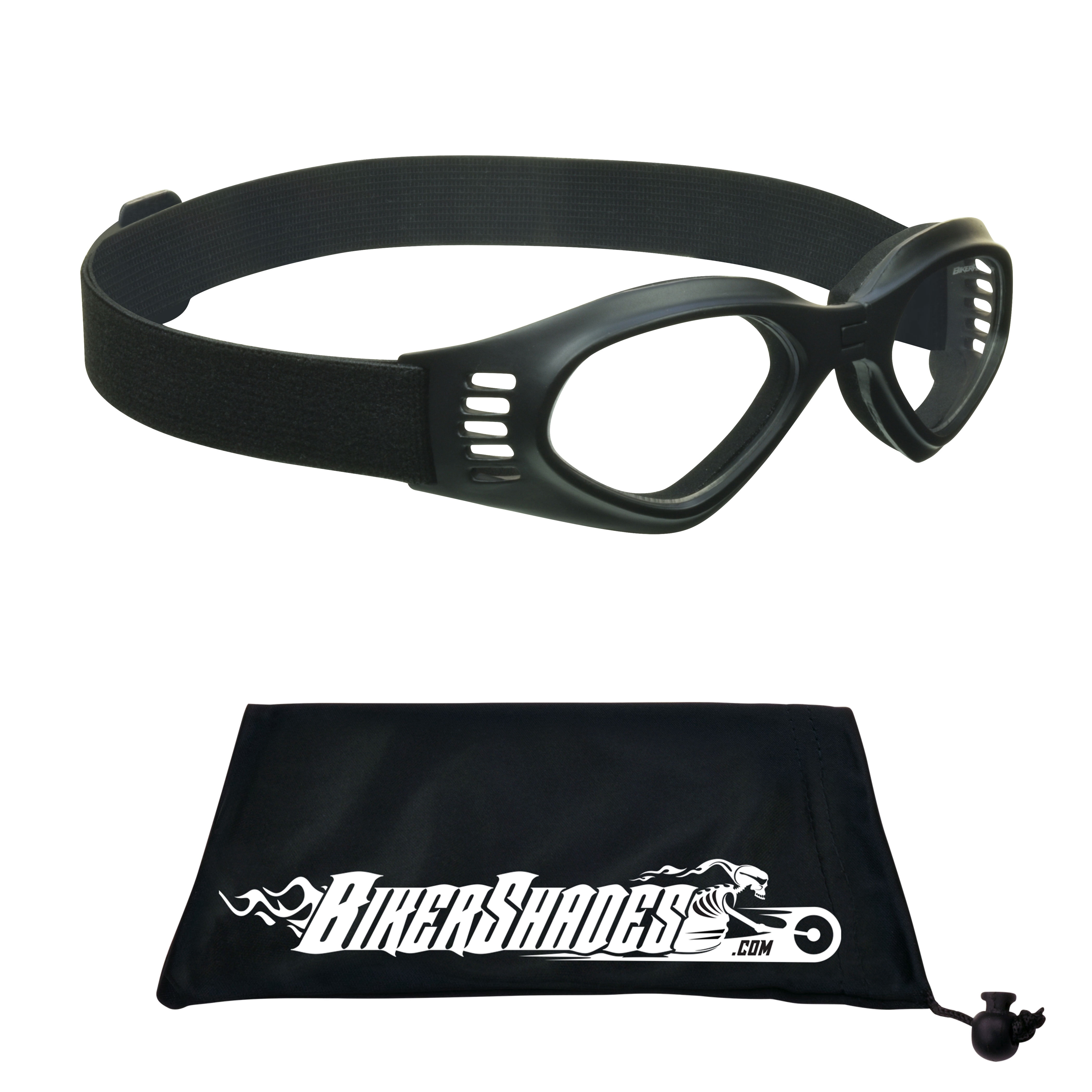 Bikershades Kids Safety Sunglass Goggles Foldable Boys Girls 3 to 8 Years Old Motorcycle Motor-Cross Extreme Sports Skiing