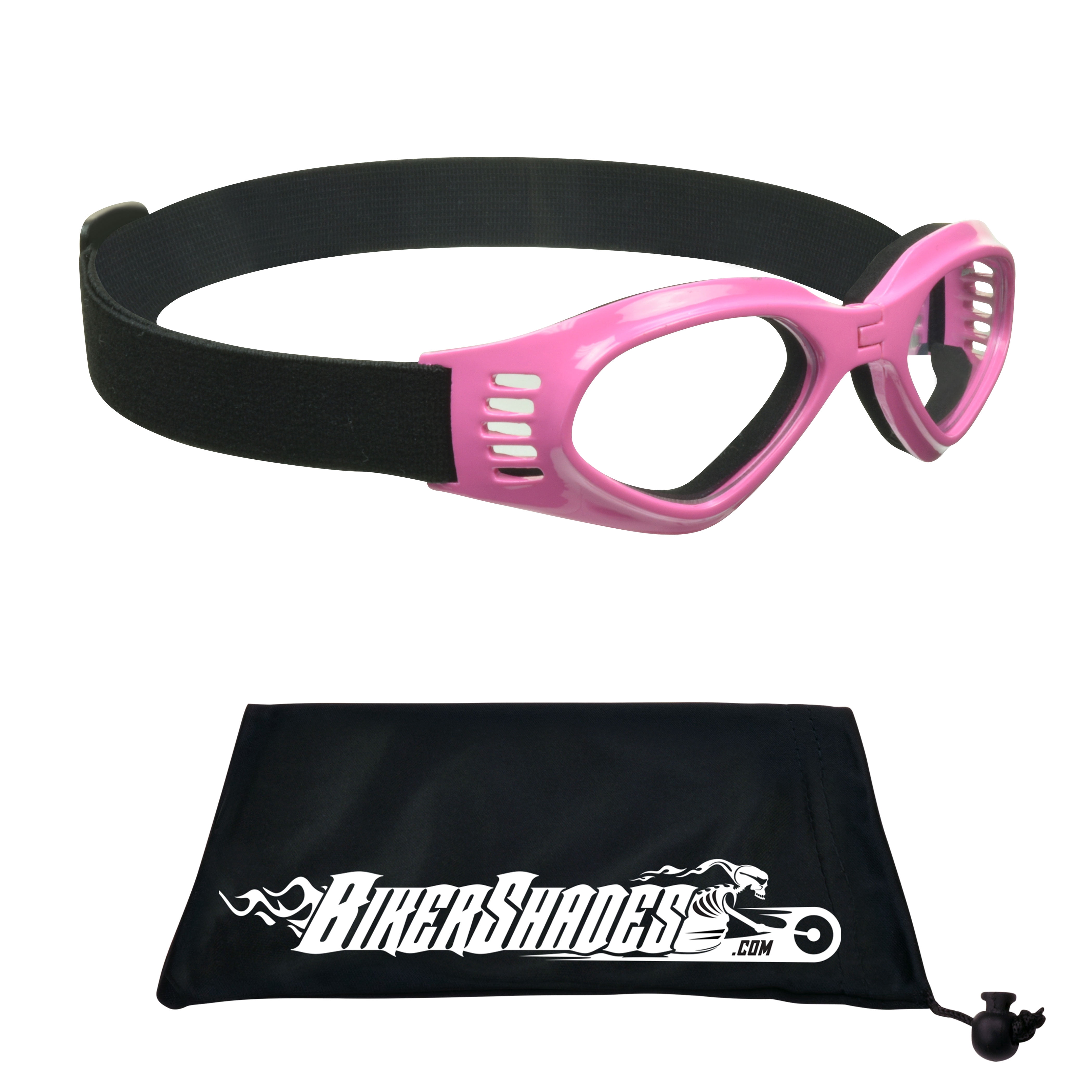 Bikershades Kids Safety Sunglass Goggles Foldable Boys Girls 3 to 8 Years Old Motorcycle Motor-Cross Extreme Sports Skiing