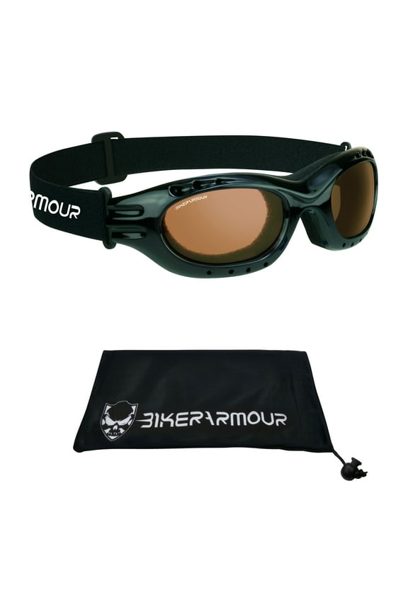Motorcycle Goggles Bike Riding Skiing Snowboarding Foam Cushion Sunglasses
