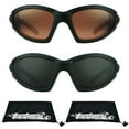 thumbnail image 1 of Bikershades Motorcycle Riding Glasses Foam Padded Mens, 1 of 6