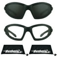 thumbnail image 1 of Bikershades Motorcycle Riding Glasses Foam Padded Mens, 1 of 6