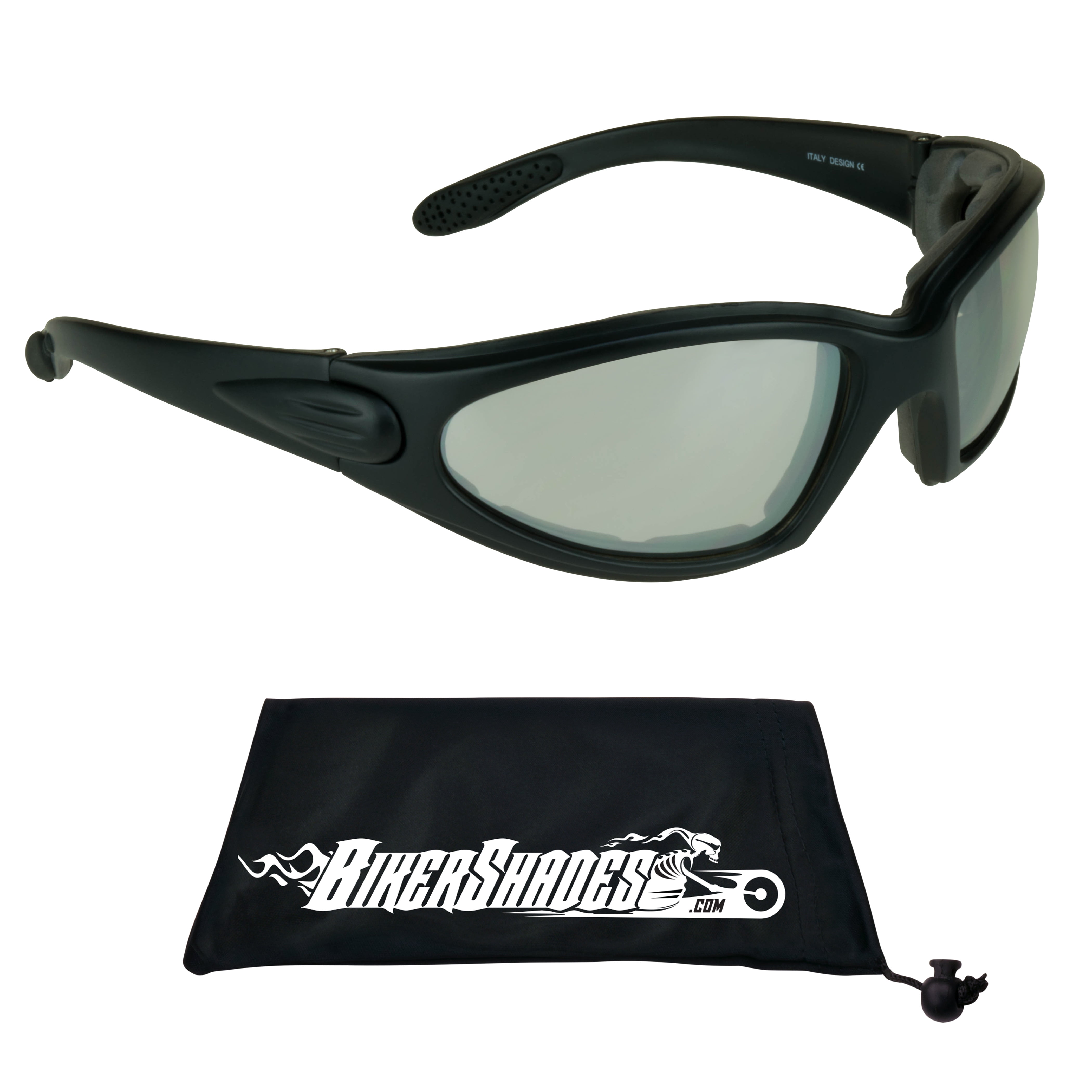 Bikershades Rhinestone Womens Motorcycle Biker Riding Safety