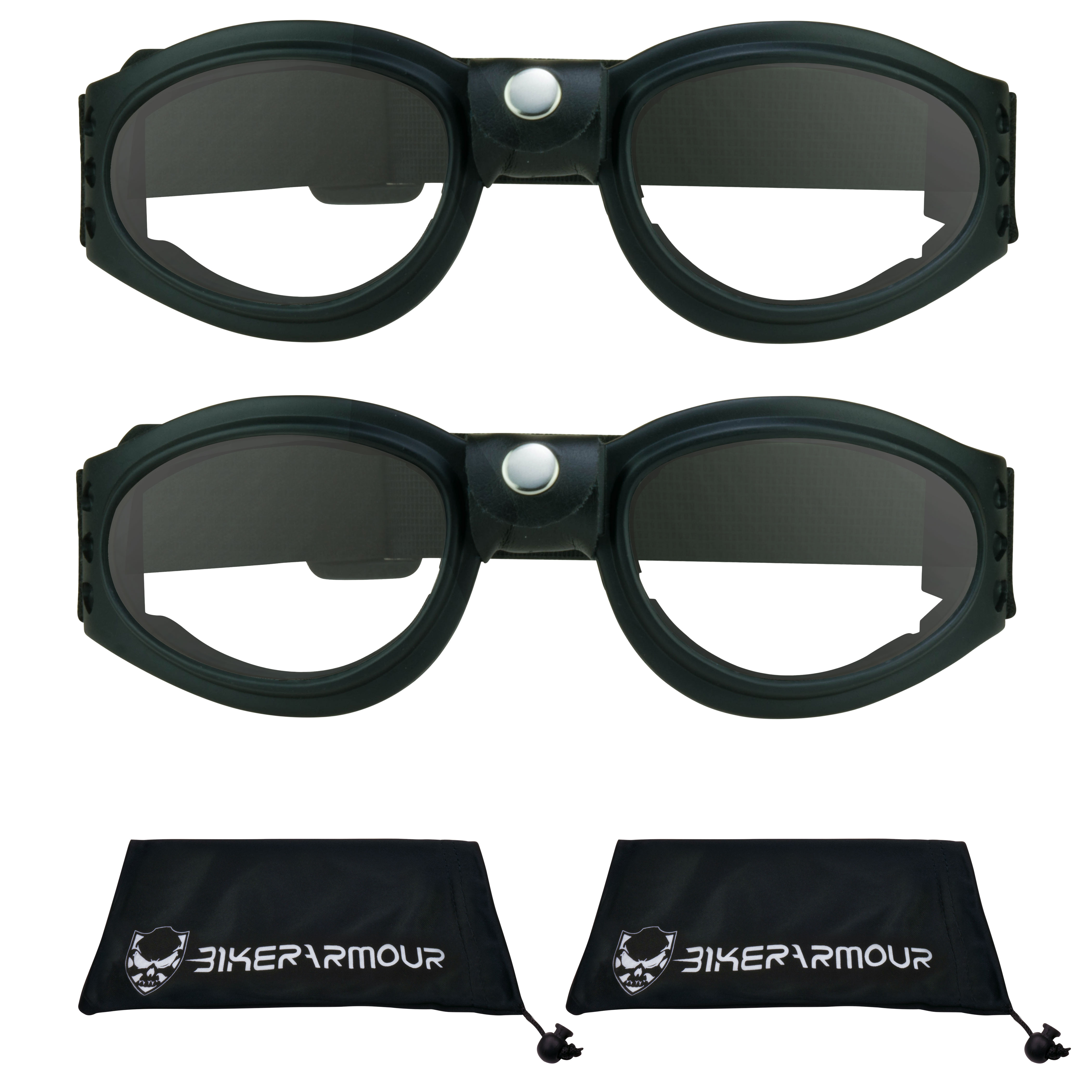 Bikershades Motorcycle Riding Safety Goggles Skiing Biking Smaller Kids ...