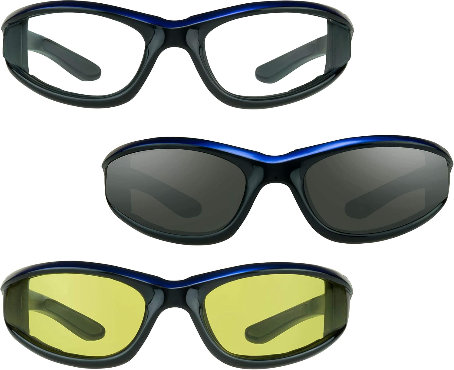 Motocross Men Rider Bikershades Motorcycle Riding Sunglasses for Men & Women, Foam Padded ...