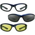 Motocross Men Rider Bikershades Motorcycle Riding Sunglasses for Men & Women, Foam Padded ...