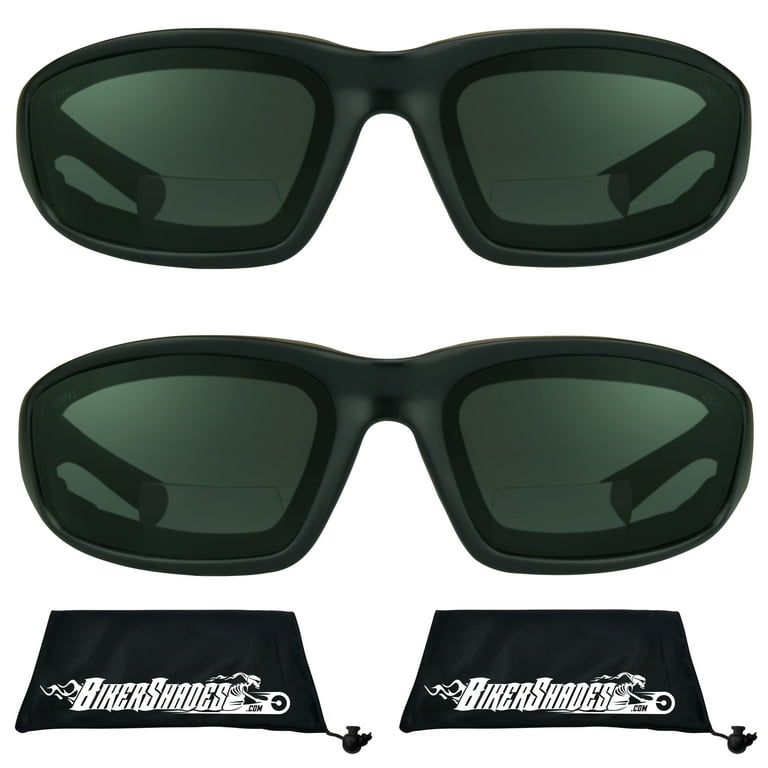 Road Bike Glasses Wrap Bifocal Reading Sunglasses For Motorcycle Riding - 1.00 To 3.00 Strength, UV Protection Wrap Sunglasses For Driving - Foto 6