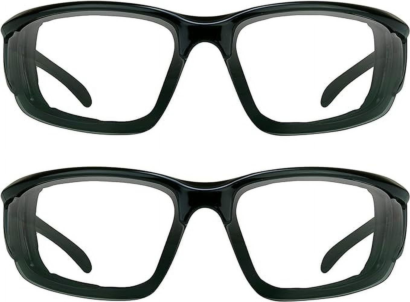 Bikershades Motorcycle Safety Sunglass Foam Padded Mens Windproof Dustproof Large Fit
