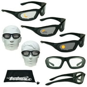 Bikershades Motorcycle Transitional Glasses Men Women Photochromic Day Night Riding