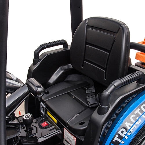 Bikes 24V Ride on Tractors with Parent Remote Control, Pedal Tractors with Working Loader and Backhoe Digger, ' Ride on Car Toys 24V Battery Powered Electric Vehicles with Trailer, Digg