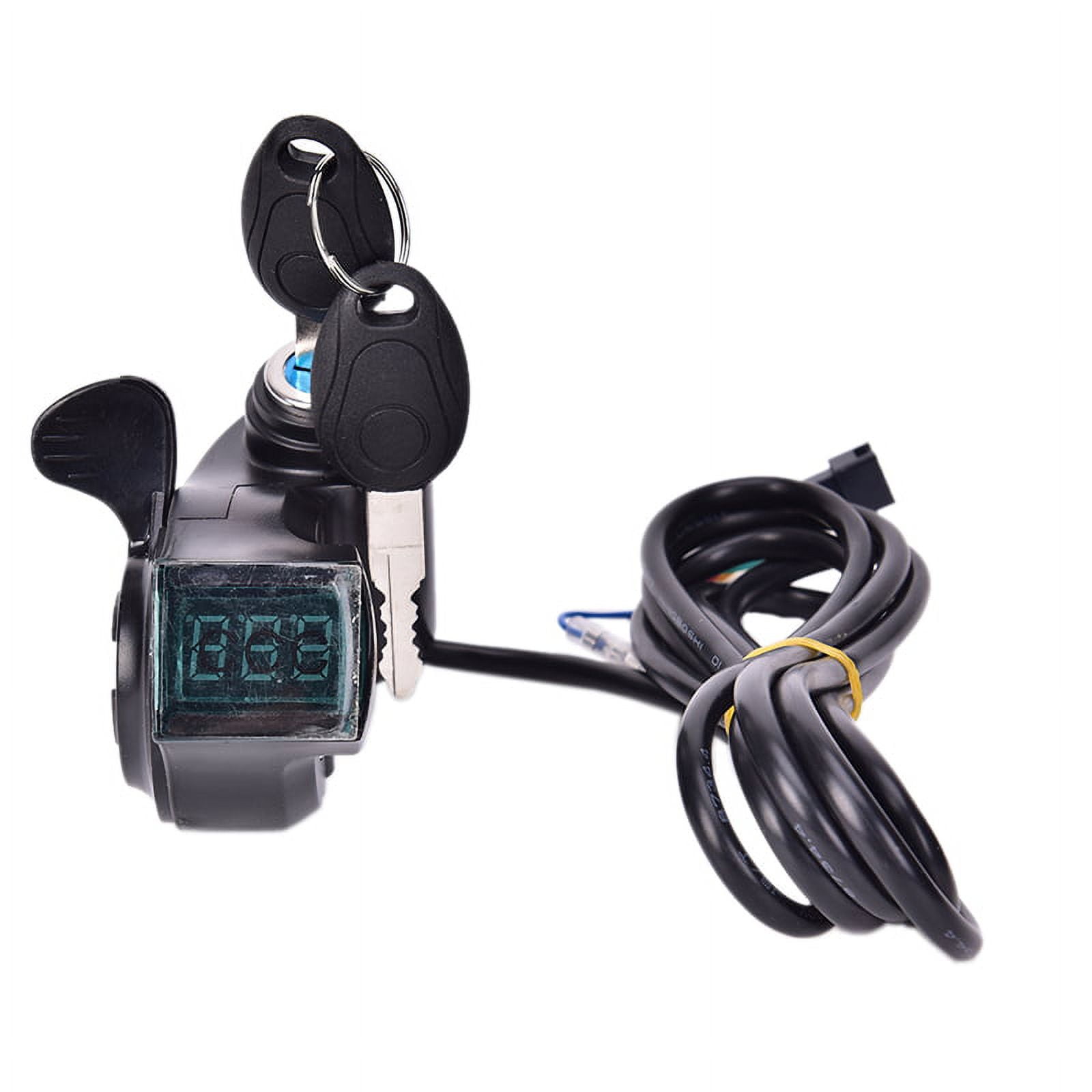 Bikes Finger Thumb Throttle With Power Switch LCD Display Switch ...