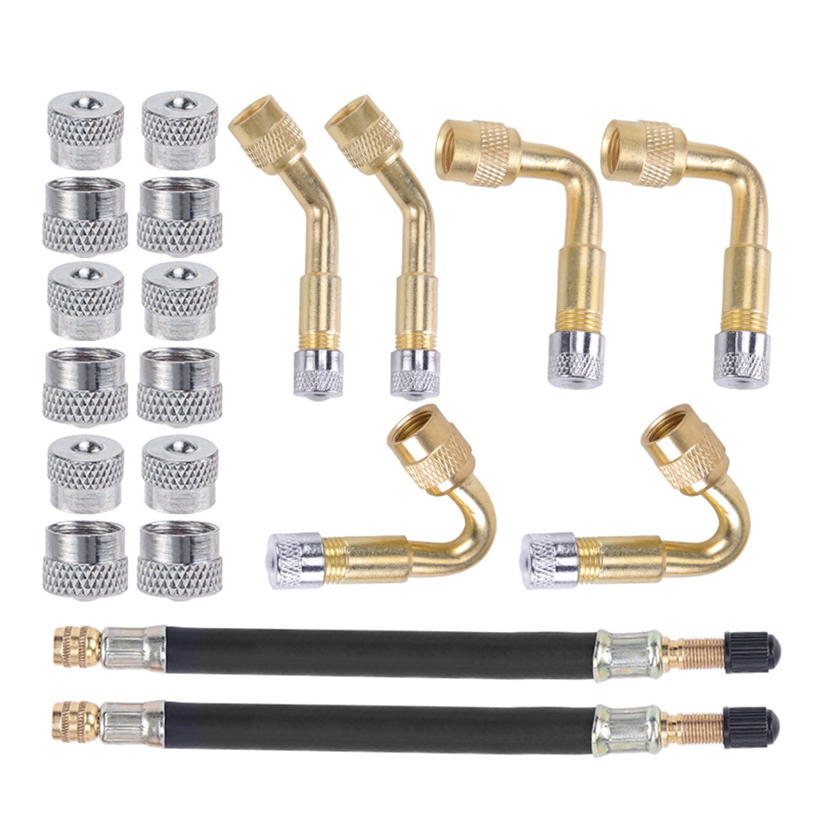 Bikes Tire Stem Extender Car Truck Bikes Tire Valves Extension Adapter ...