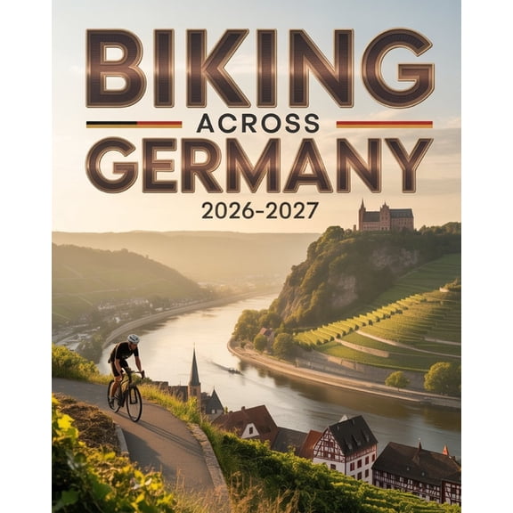 Biking Across Germany 2026-2027: Iconic Routes, Rivers, Castles and Culture for Cyclists, (Paperback)