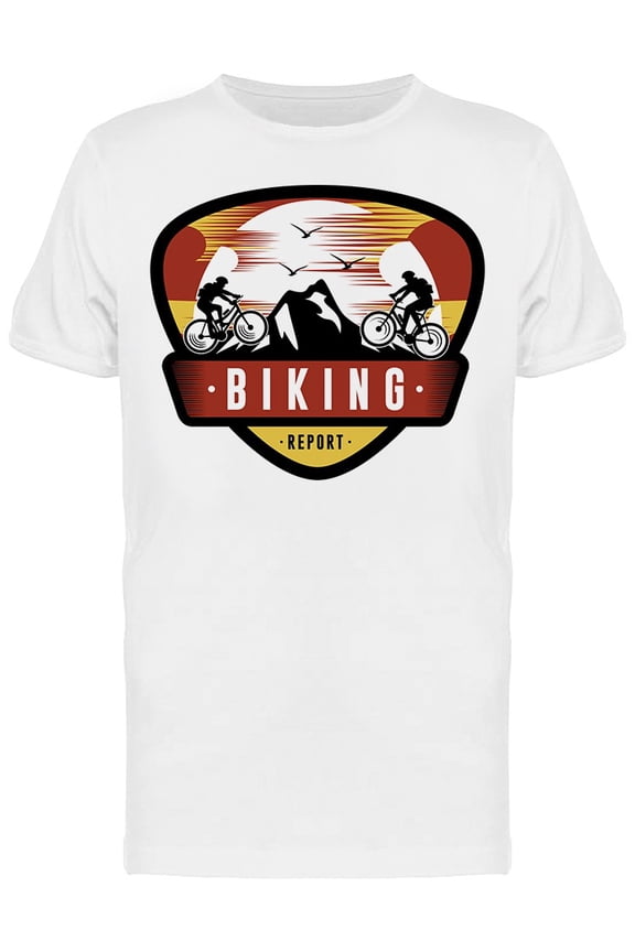 Biking Report T-Shirt Men -Image by Shutterstock, Male x-Large
