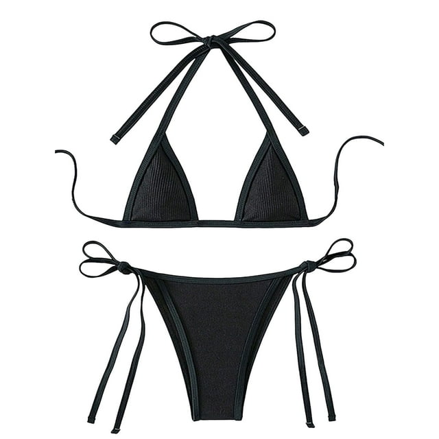 Bikini 2024 Swimsuit Women Swimwear Push Up Bikini Set Thong Brazilian ...