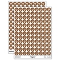 thumbnail image 1 of Bikini Bathing Swimming Suit Solid 200+ Round Stickers - Brown - Gloss Finish - 0.50" Size, 1 of 3