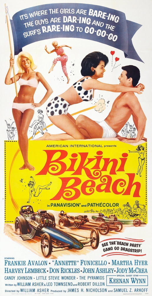 Bikini Beach Canvas Art -  (11 x 17)