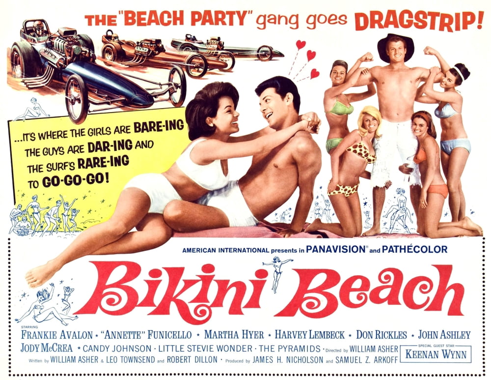 Bikini Beach Canvas Art - (28 x 22)