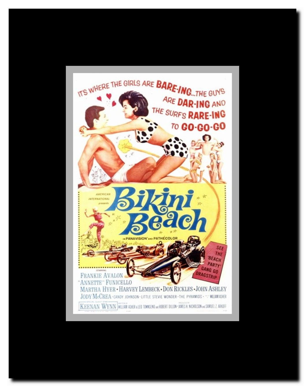 Bikini Beach Framed Movie Poster