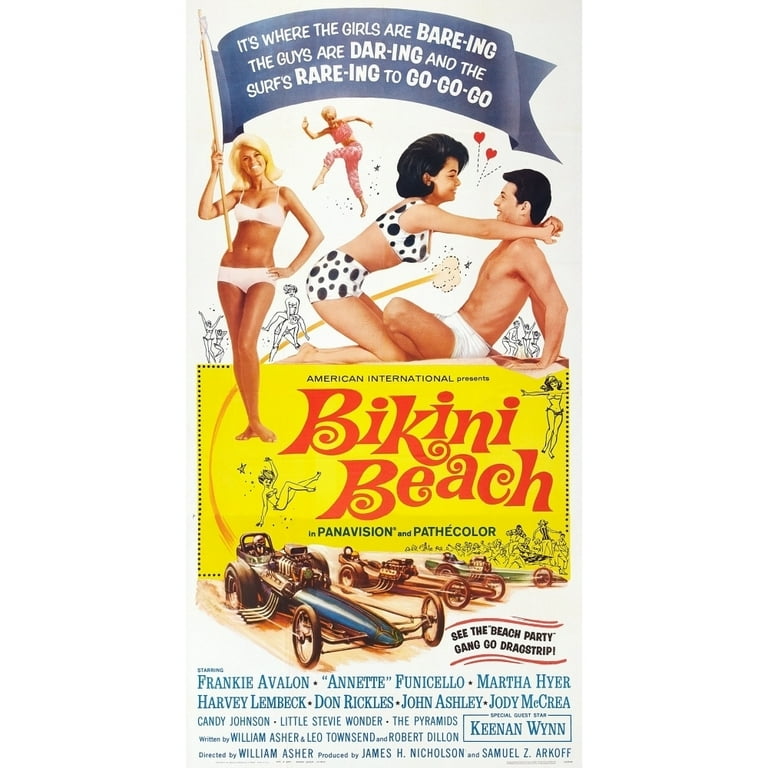 Bikini Beach Movie Poster Masterprint (24 x 36) - Walmart.com