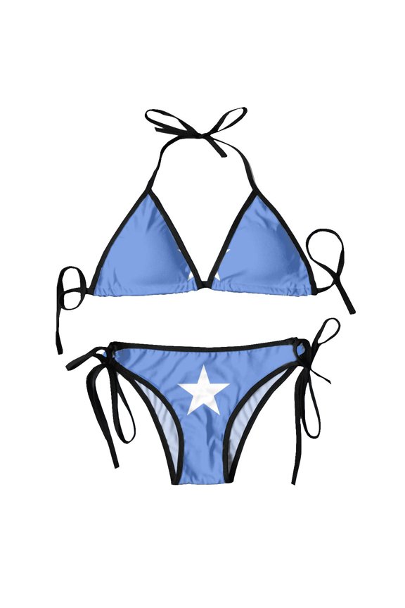 Bikini Femme Luxe Somalia Flag Two Piece Women's Set