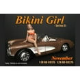 thumbnail image 1 of Bikini Girl November, Orange - American Diorama 38175 - 1/18 scale Figurine - Diorama Accessory, 1 of 6