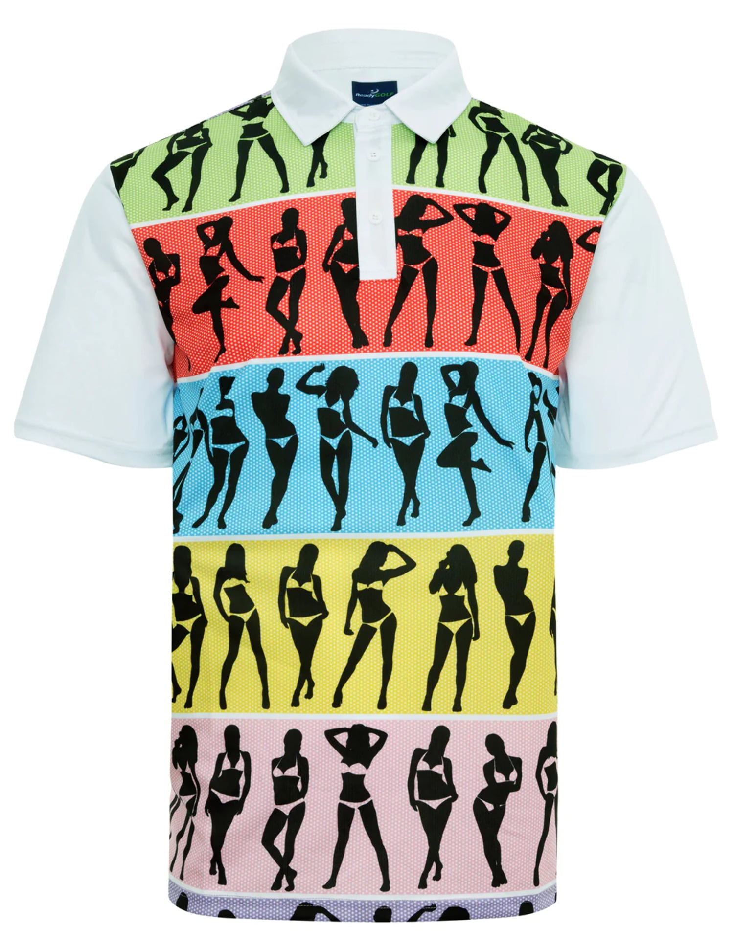 Loud sobering golf polos