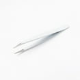 thumbnail image 1 of Bikini Ingrown Hair Removal Tweezers - Pointed | Stainless Steel | Comes with tip protector | BRAND: STEP ZERO (White), 1 of 7