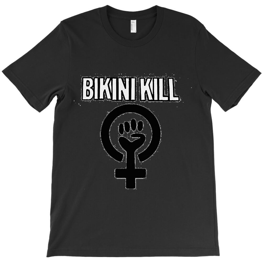 Bikini Kill Art Funny 90s Riot Grrrl Punk Rock Band Music Graphic ...