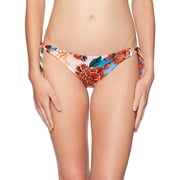 Bikini Lab Womens Side Tie Hipster Bikini Swimsuit Bottom, Multi, Extra Large