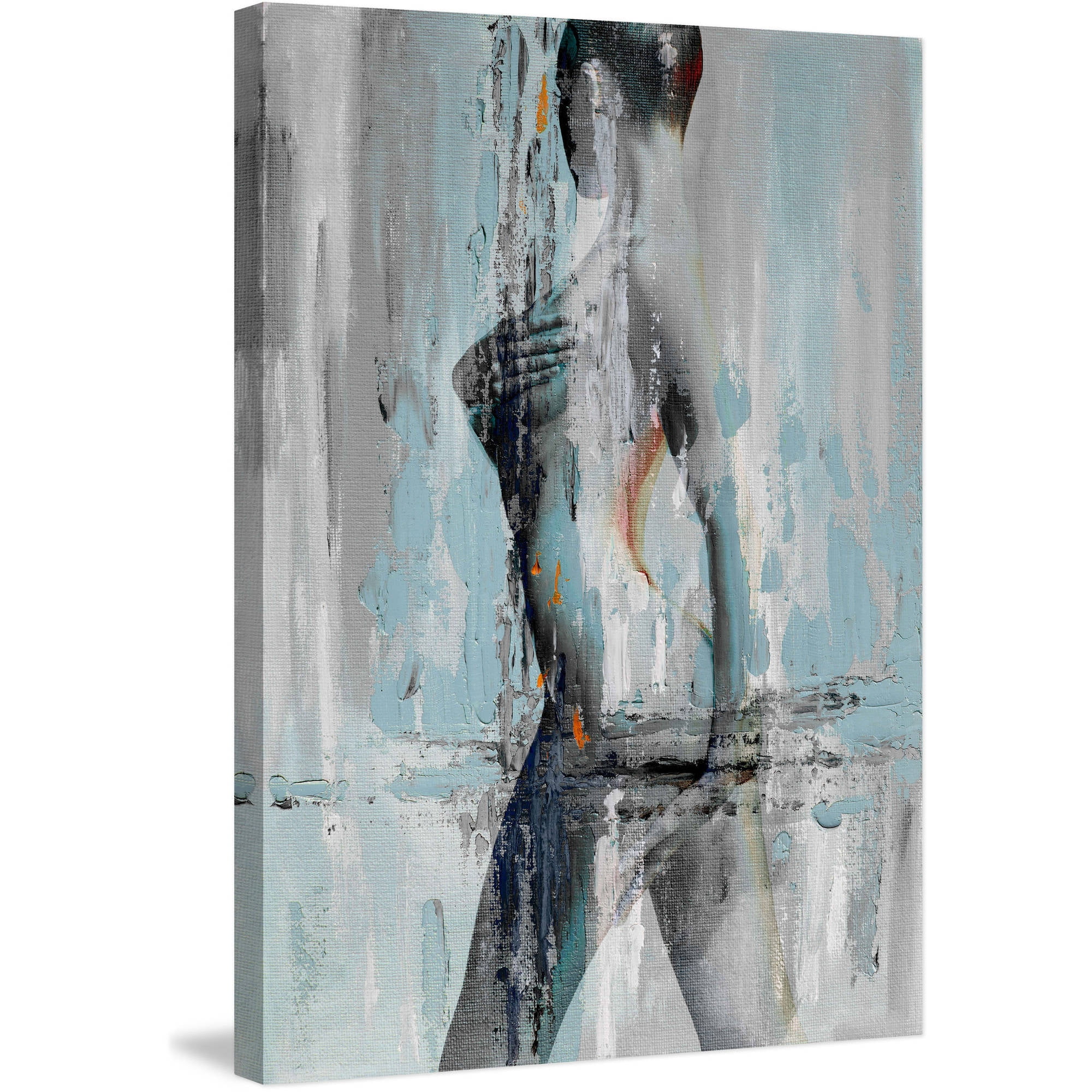 "Bikini" Painting Print on Wrapped Canvas