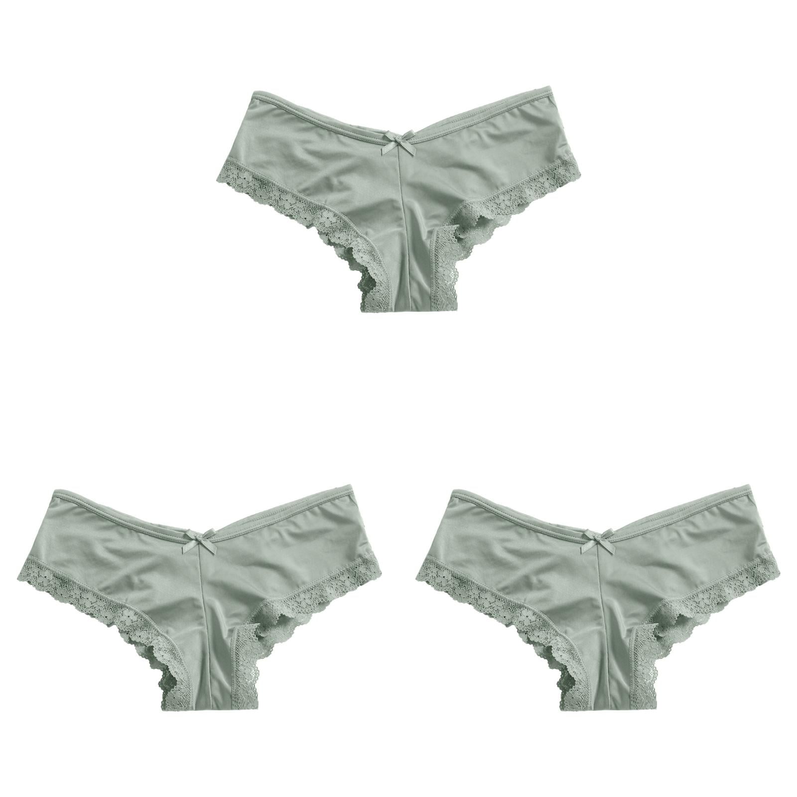 Bikini Panties Pack Thin Hollow See Through Women's Thongs Variety Pack