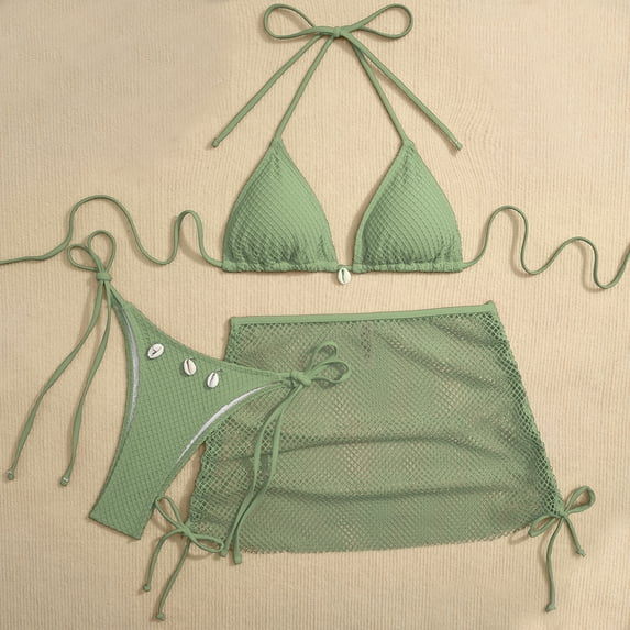 Bikini Sets, Cute Bikinis, Bikini Sets for Women, Bikini Set, Women's 3 ...