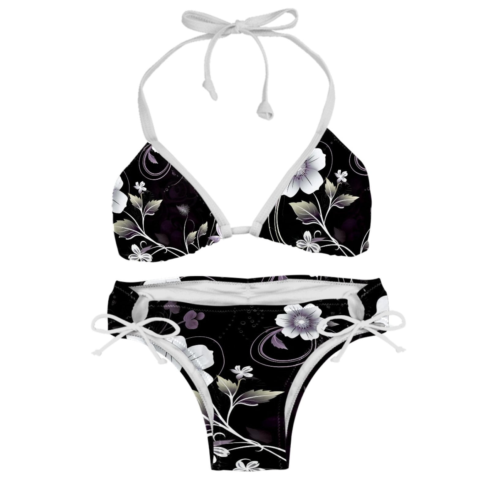 Bikini Sets for Women,Bathing suits for women,Womens Bikini,XL,Black