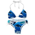 thumbnail image 1 of Bikini Sets for Women Bathing suits for women Womens Bikini XL Shark Fish Seaweed, 1 of 7