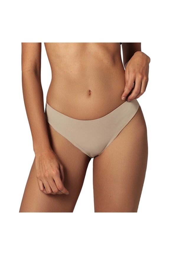 Bikini Sets for Women High Cut Swim Bottoms with Leak Proof Liner Cotton Gusset Period Swimwear Modest Bathing Suit Bottoms Beige XXL