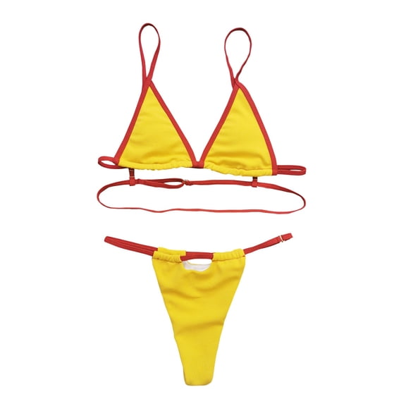 Bikini Sets for Women Women Bandeau Bandage Bikini Set Push-Up Brazilian Swimwear Beachwear Swimsuit