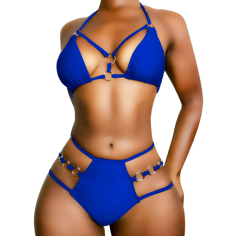 Bikini with Shorts 34ddd Swimsuit Top Women Halter Bikini Swimsuit