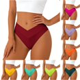 thumbnail image 1 of Bikini Shorts For Women Full Coverage Swimsuit Wine Mid Rise Bikini Bottoms Swimsuit Bottoms For Women, 1 of 6