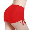 thumbnail image 1 of Bikini Shorts for Women String Tie Side Swim Suits Low Rise Drawstring Bathing Suit Put On Strech Tummy Control Sweatpants Quick Dry Active Swimsuit Pool Party Beach Holiday Swimwear, 1 of 4