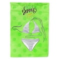 thumbnail image 1 of Bikini Swimsuit Green Polkadot Garden Flag, 1 of 3