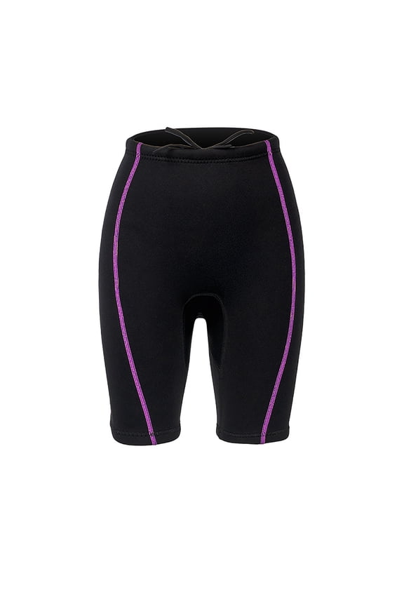 Bikini Swimsuits for Women 1.5MM Diving Suit Two-piece Shorts Diving Suit Snorkeling And Surfing Warm Diving Pants Black,L