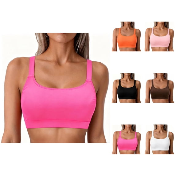Bikini Tops for Women Adjustable Strap Full Coverage Square Neck Swimsuit Top Bathing Suit Tops