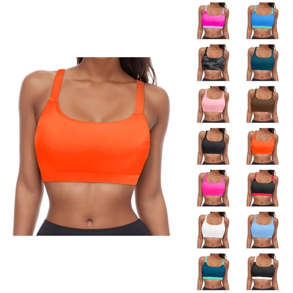 Bikini Tops for Women Adjustable Strap Removable Pads Swimsuit Top Bathing Suit Tops