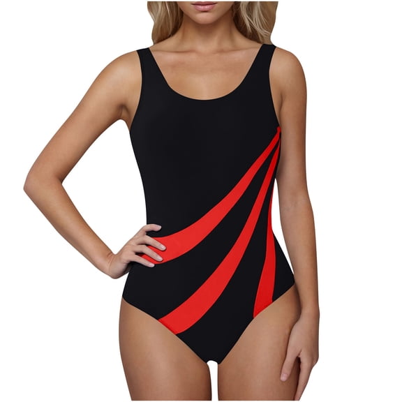 Bikini Tops for Women Solid Color Backless Fashion Casual Swimsuit Red,2XL