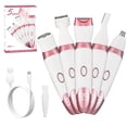 thumbnail image 1 of Electric Razor for Women, 5 in 1 Women’s Electric Shaver, Portable Ladies Shaver, Replaceable Lady Facial Groomer, Cordless Wet and Dry Body Shaver, IPX7 Waterproof & Easy Cleaning, 1 of 9
