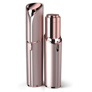 Hoeylife Facial Hair Remover for Women - Painless Face Shaver - Electric Hair Removal Device for Face Lips Peach Fuzz with Light (Rose Gold)