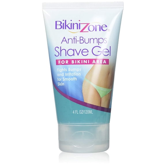Bikini Zone Anti-Bumps Shave Gel For Bikini Area 5 oz (Pack of 3)