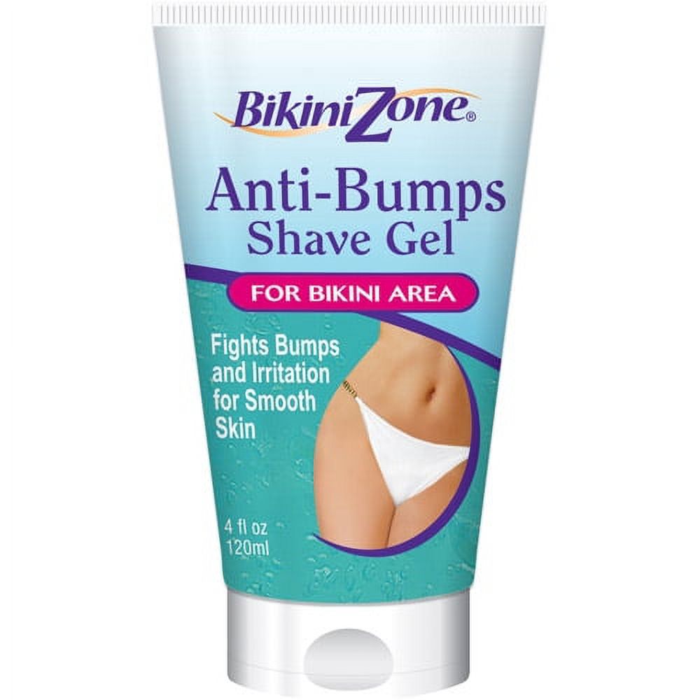 Bikini Zone Anti-Bumps Shave Gel for Bikini Area 4 Fl. Oz. - image 1 of 2