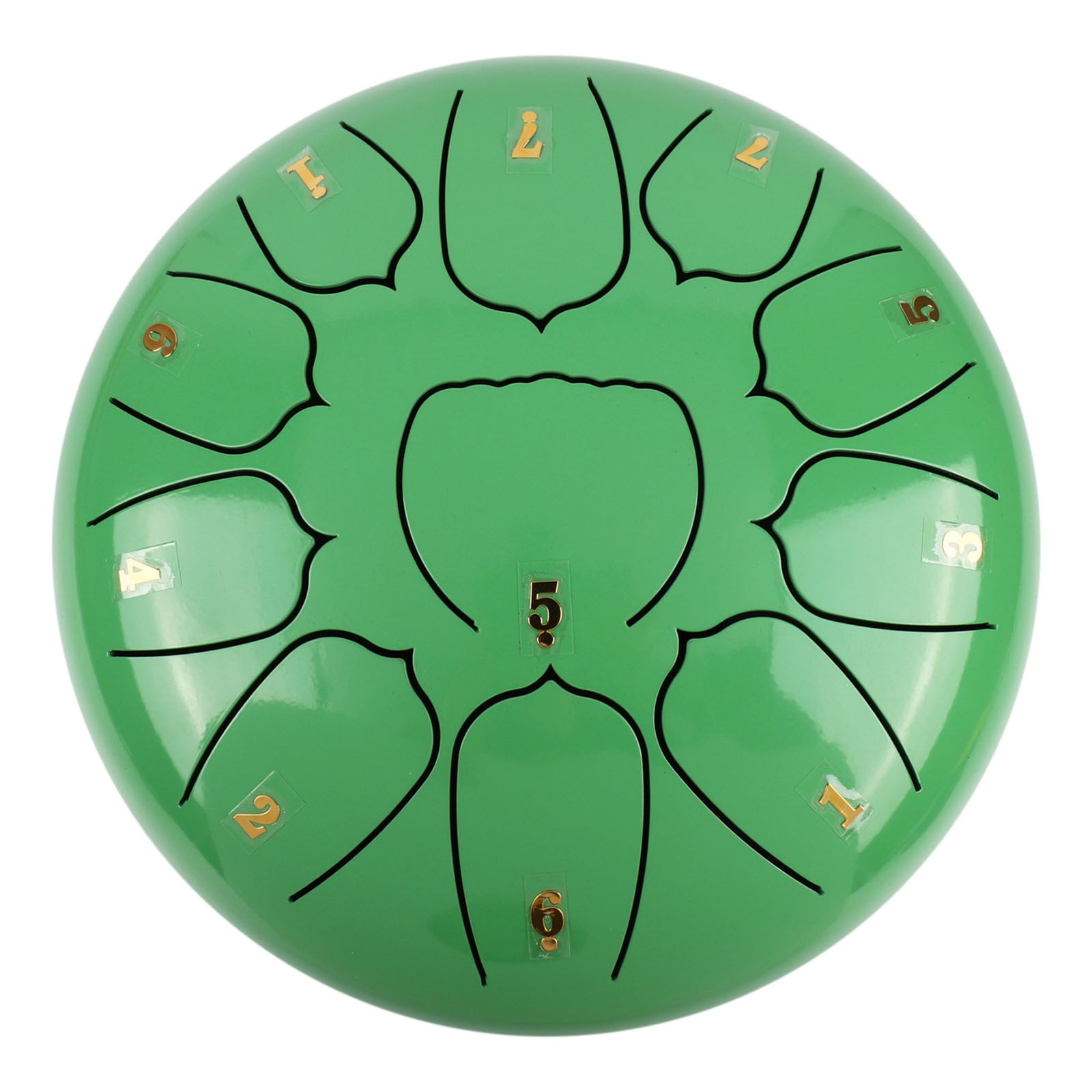 11-Note 10-inch Rain Drum for Garden & Outdoor - Steel Hand Drum for Sound Healing, Musical Education, Entertainment, Meditation & Yoga Gifts