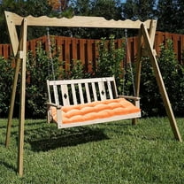 39.3 *19.6 in Waterproof Indoor/Outdoor Garden Bench Seat Cushions，Thicken Patio Bench Soft Rocking Chairs Pad Lounger Seat for Wicker Loveseat Settee